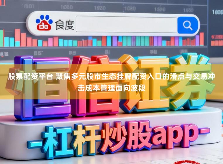 股票配资平台 聚焦多元股市生态挂牌配资入口的滑点与交易冲击成本管理面向波段